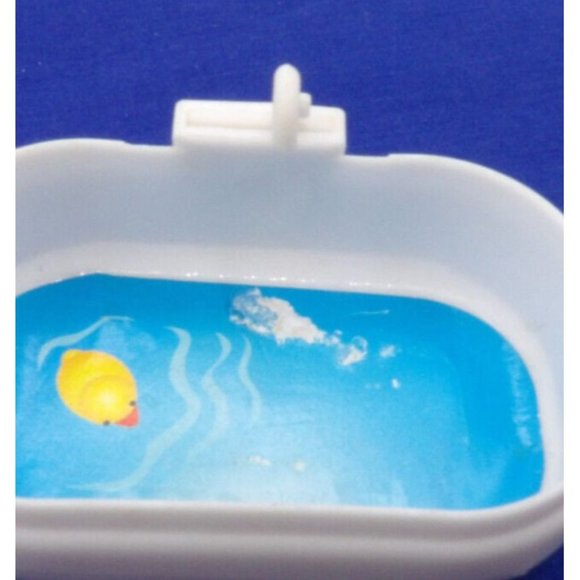 You & Me Doll House Furniture 3 pcs Computer Desk Bath Tub, Bath Counter. - Picture 3 of 3